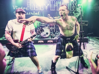 The Real McKenzies u Vintage Industrial Baru (Foto: Roberto Pavić)