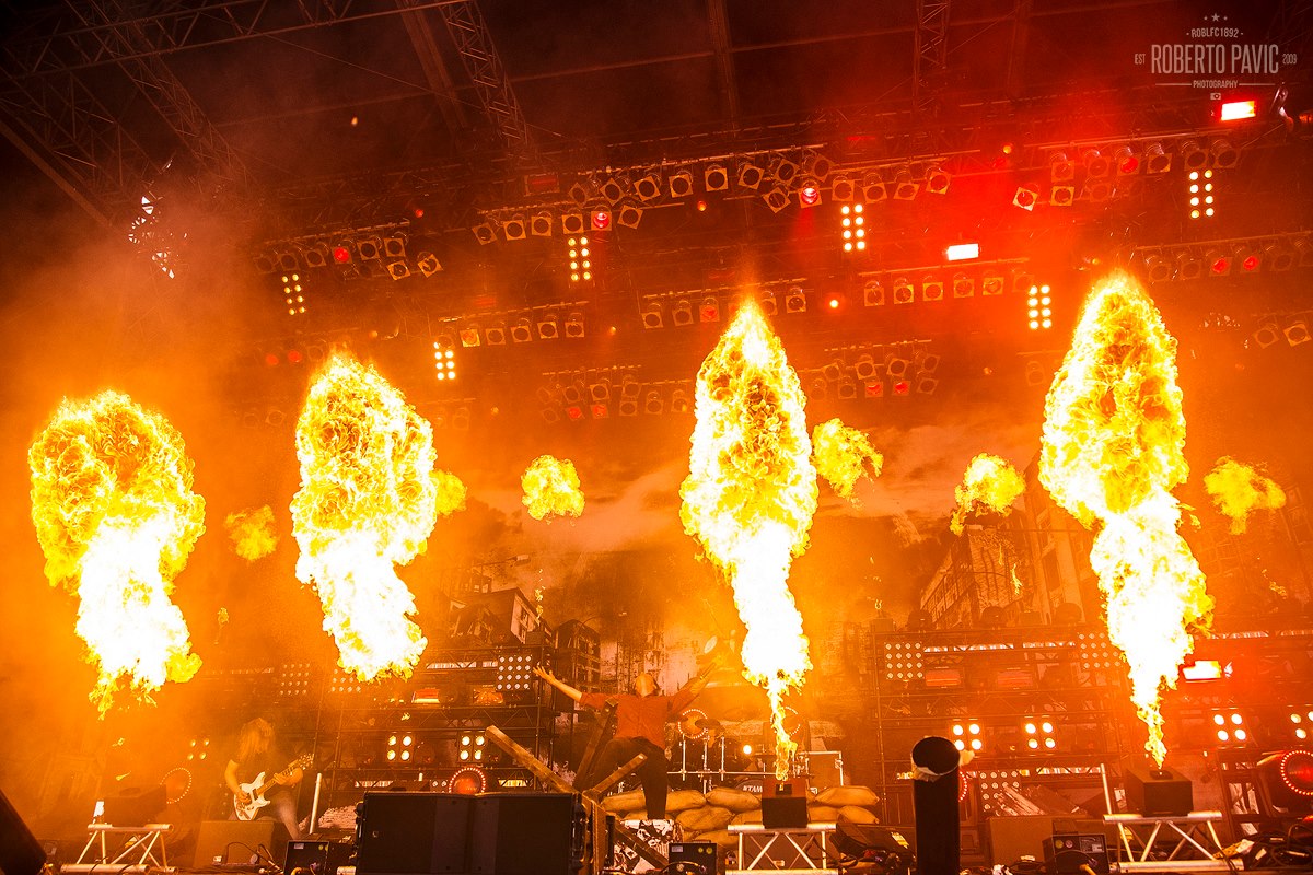 Heaven Shall Burn na festivalu Nova Rock 2016 (Foto: Roberto Pavić)