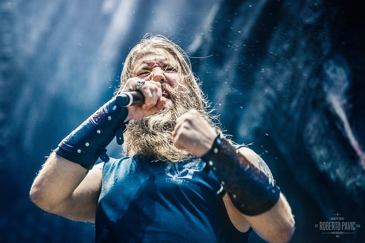 Amon Amarth na festivalu Nova Rock 2016 (Foto: Roberto Pavić)