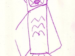 Bryan Lewis Saunders - autoportret, korištena droga: Klonopin (3 mg)
