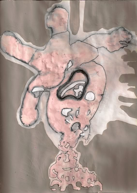 Bryan Lewis Saunders - autoportret, korištena droga: Abilify, 90 mg (3 mjeseca uziman, 3 puta maksimalna doza)