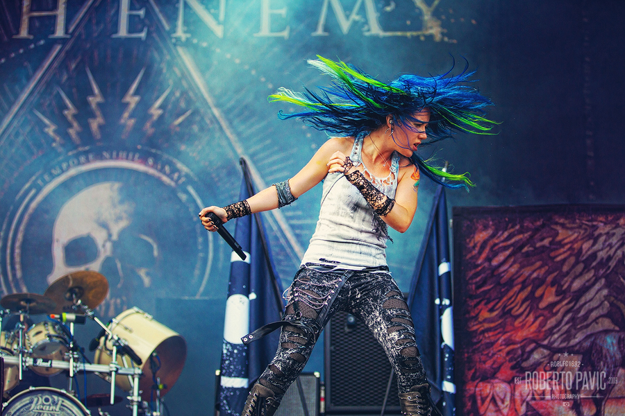Arch Enemy na Nova Rock Festivalu (Foto: Roberto Pavić)
