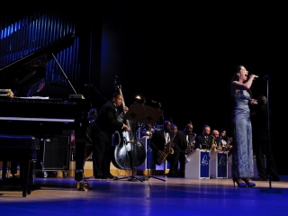 Lela Kaplowitz i The Duke Ellington Orchestra u Lisinskom (Foto: Dinko Bažulić)