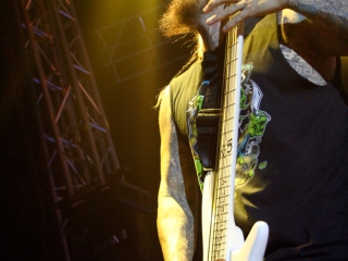 Korn, Reginald Fieldy Arvizu (Foto: Walter Thompson)