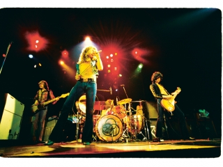 Led Zeppelin Houses Of The Holy era 1973. (Foto: Carl Dunn)