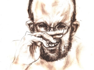 Bryan Lewis Saunders - autoportret, korištena droga: Loritab (10 mg)