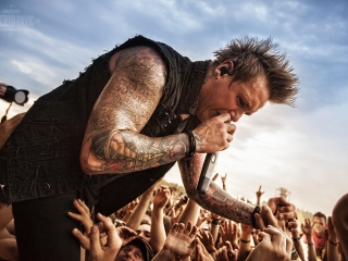 Papa Roach na Nova Rock 2015 festivalu (Foto: Roberto Pavić)