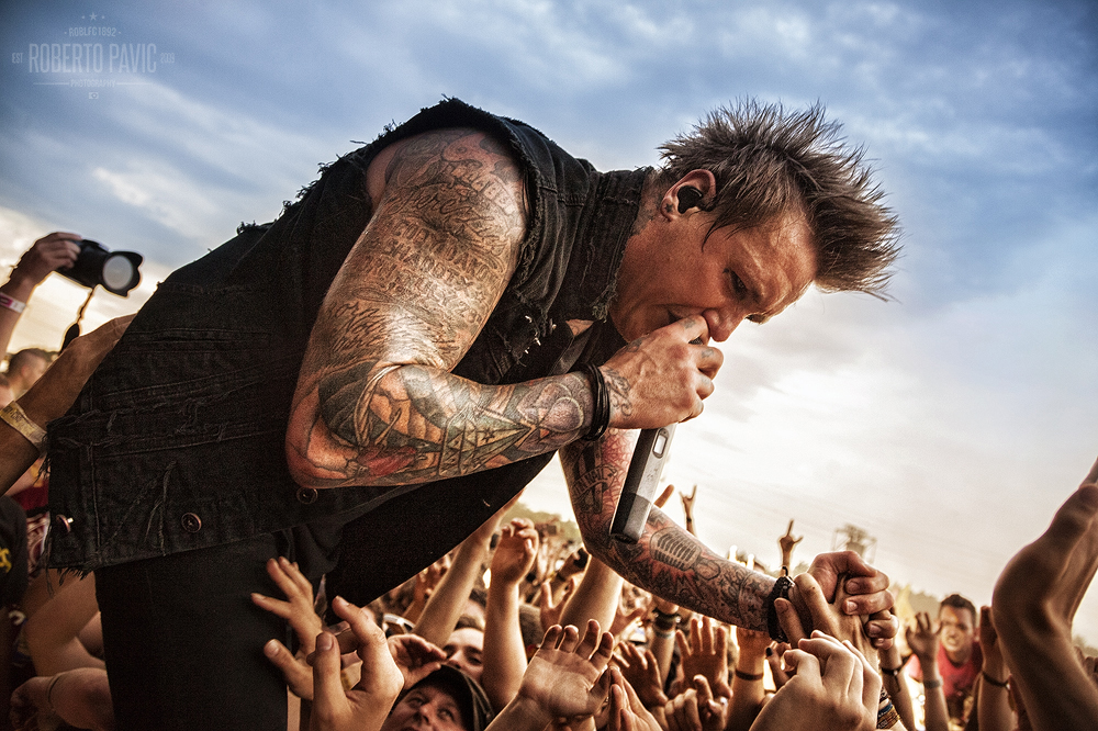 Papa Roach na Nova Rock 2015 festivalu (Foto: Roberto Pavić)
