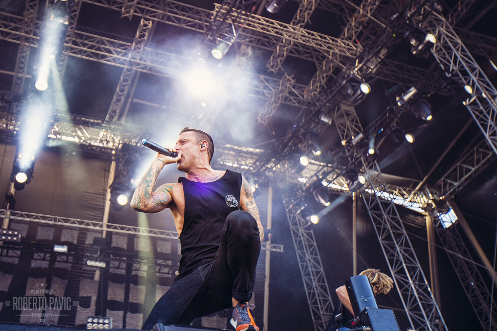 Parkway Drive na Nova Rock 2015 festivalu (Foto: Roberto Pavić)