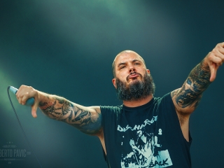 Phil Anselmo na Nova Rock Festivalu (Foto: Roberto Pavić)