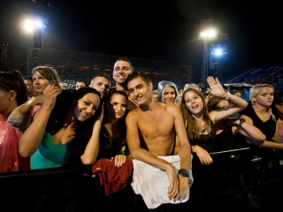 Robbie Williams na maksimirskom stadionu (Foto: Nino Šolić)