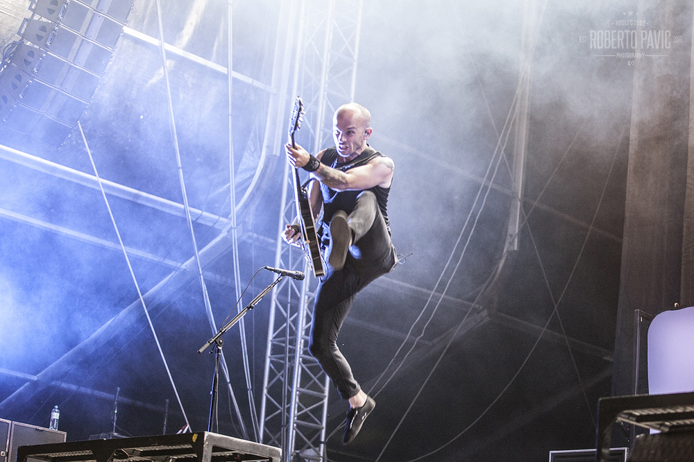 Rise Against na Nova Rock 2015 festivalu (Foto: Roberto Pavić)