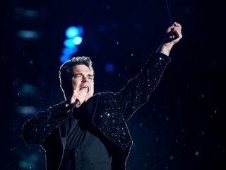 Robbie Williams na maksimirskom stadionu (Foto: Nino Šolić)