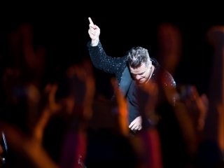 Robbie Williams na maksimirskom stadionu (Foto: Nino Šolić)