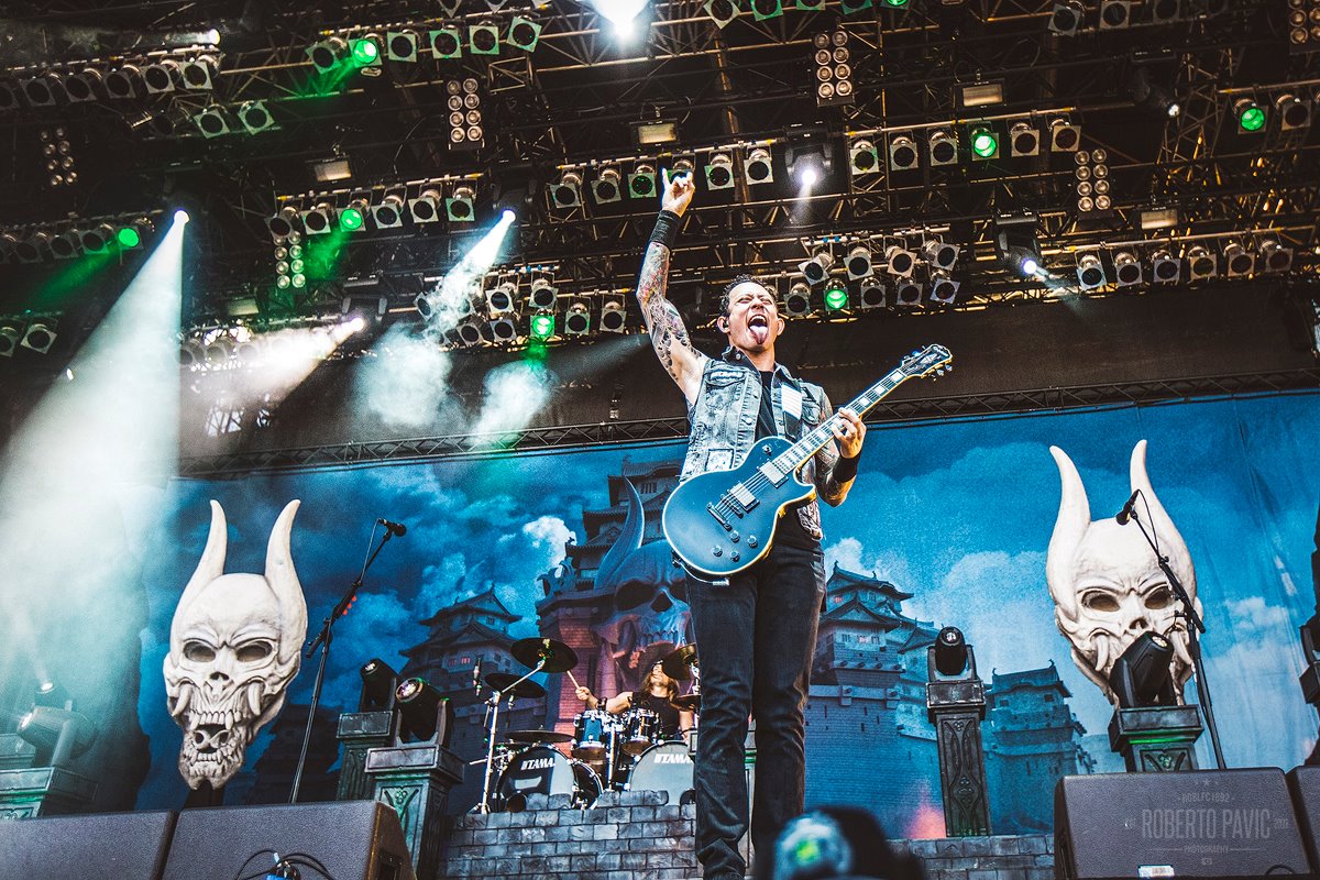 Trivium na festivalu Nova Rock 2016 (Foto: Roberto Pavić)