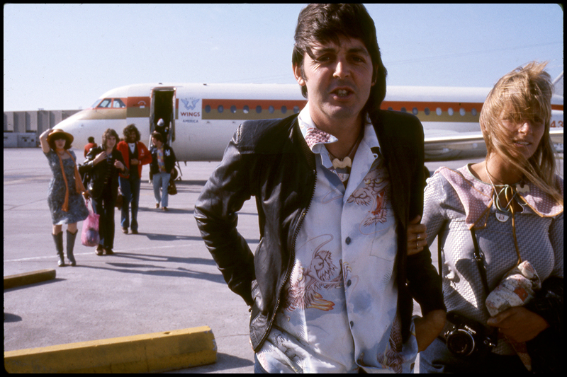Paul McCartney & Wings - Wings Over America tour 1976. (MPL communications / Foto: Robert Ellis)