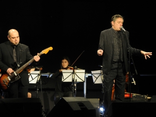 Blixa Bargeld i Teho Teardo u Pogonu Jedinstvo (Foto: Mladen Pobi)