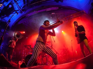 Lucky Chops u Tvornici kulture (Foto: izidor Tačković) Lucky Chops u Tvornici kulture (Foto: izidor Tačković)