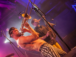 Lucky Chops u Tvornici kulture (Foto: izidor Tačković) Lucky Chops u Tvornici kulture (Foto: izidor Tačković)