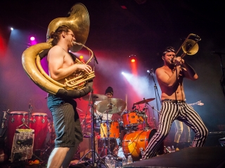 Lucky Chops u Tvornici kulture (Foto: izidor Tačković) Lucky Chops u Tvornici kulture (Foto: izidor Tačković)