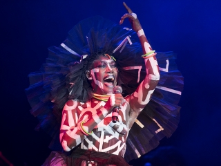 Grace Jones u Pulskoj areni na otvorenju Dimensions festivala (Foto: Vedran Metelko)