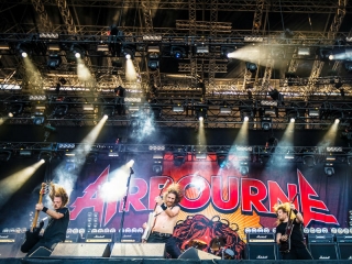 Airbourne na Nova Rock 2017 festivalu (Foto: Roberto Pavić)