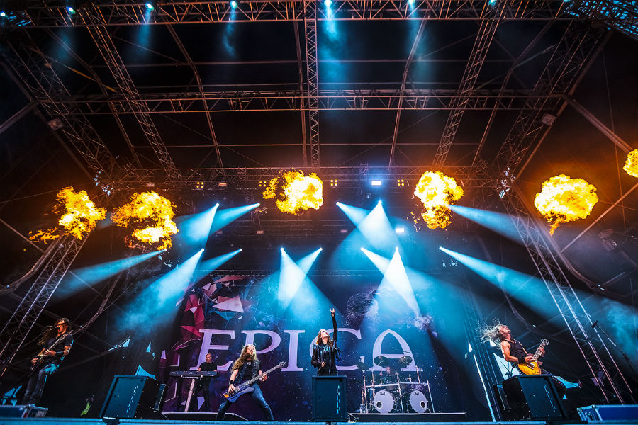 Epica na Nova Rock 2017 festivalu (Foto: Roberto Pavić)