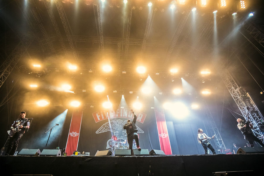 Five Finger Death Punch na Nova Rock 2017 festivalu (Foto: Roberto Pavić)