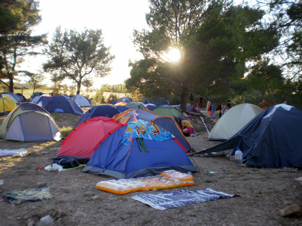 Pogled na kamp (Foto: Dražen Vujović)