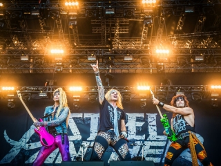 Steel Panther Slayer na Nova Rock 2017 festivalu (Foto: Roberto Pavić)