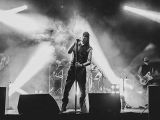 Laibach u Hala Parku (Foto: Vedran Metelko)