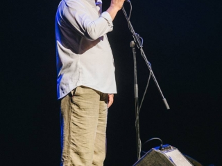 Dražen Kokanović najavljuje Forq u Istarskom narodnom kazalištu u Puli (Foto: Vedran Metelko)