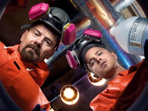 Walter White (Bryan Cranston) i Jesse Pinkman (Aaron Paul) (Foto: Ben Leuner/AMC)