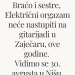Veliki val otkazivana nastupa na Zaječarskoj gitarijadi, upravo je to učinio i Električni orgazam