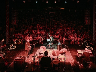 Goran Bare i Majke na tvrđavi sv. Mihovila u Šibeniku (Foto: Valerio Baranović)