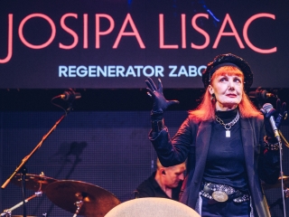 Josipa Lisac u Regeneratoru (foto: Vedran Metelko)